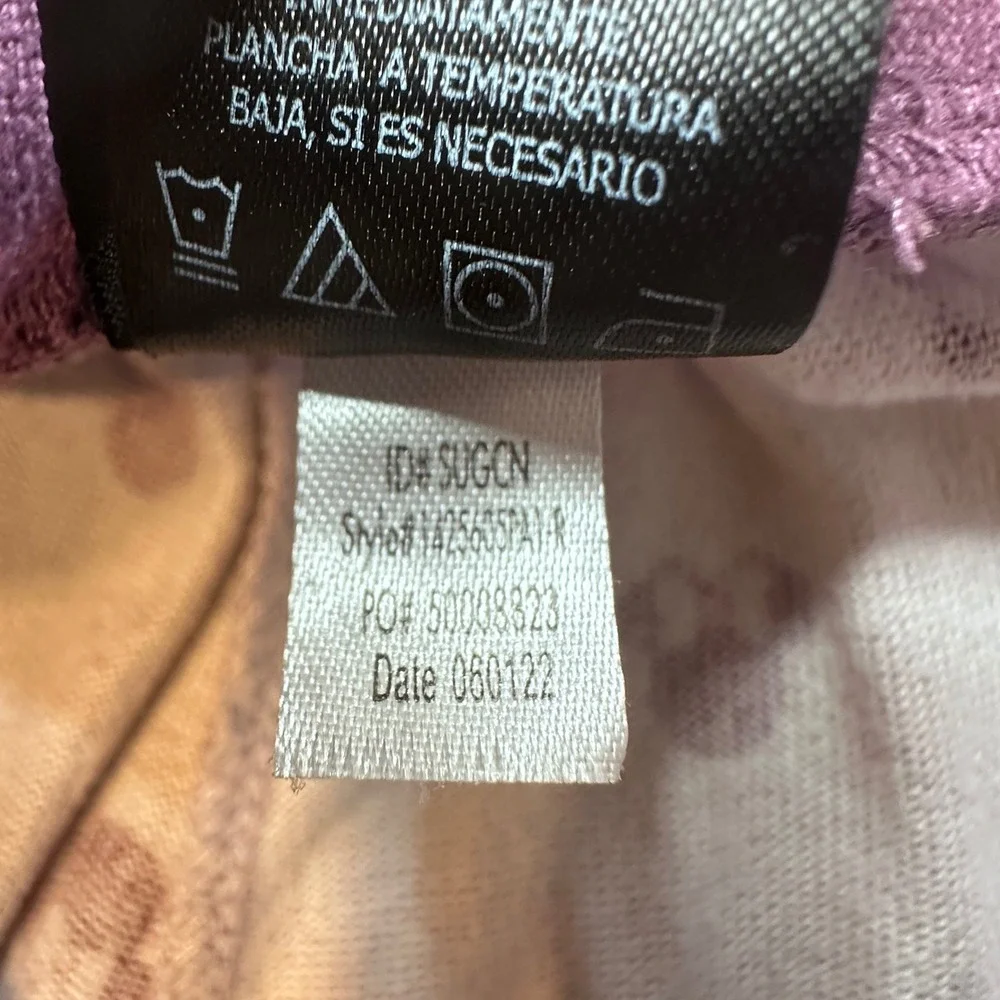 Disney Pajama Pants Womens XL Purple Minnie Mouse Jogger Sleepwear 1425605PA1-R - Picture 5 of 10